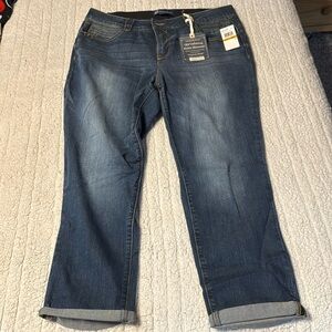 Democracy NWT Denim Blue Jean ankle skimmer